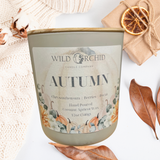 Autumn  Memories Coco Apricot Creme' Wax Candle | 13oz |369g - Wild Orchid Candle Company