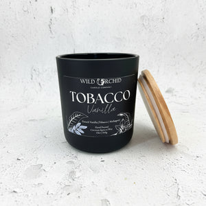 orchid tobacco Tobacco & Vanilla Coconut Apricot Creme Candle| 12 OZ