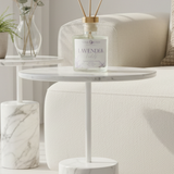 Lavender Fields Reed Diffuser – Minimalist White Living Room